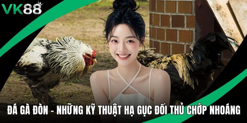 Đá Gà Đòn - Những Kỹ Thuật Hạ Gục Đối Thủ Chớp Nhoáng